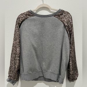 Sequined sleeves - lovers & friends sweater